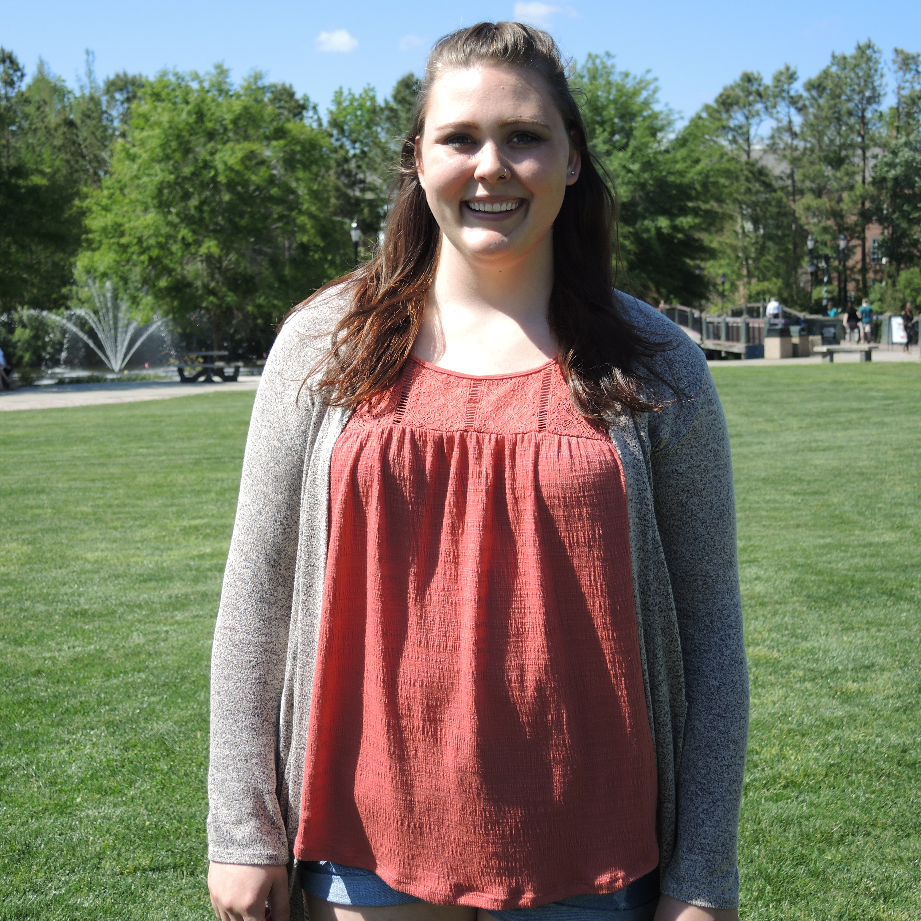 Kyla went on several campus tours at other universities before deciding on CCU.